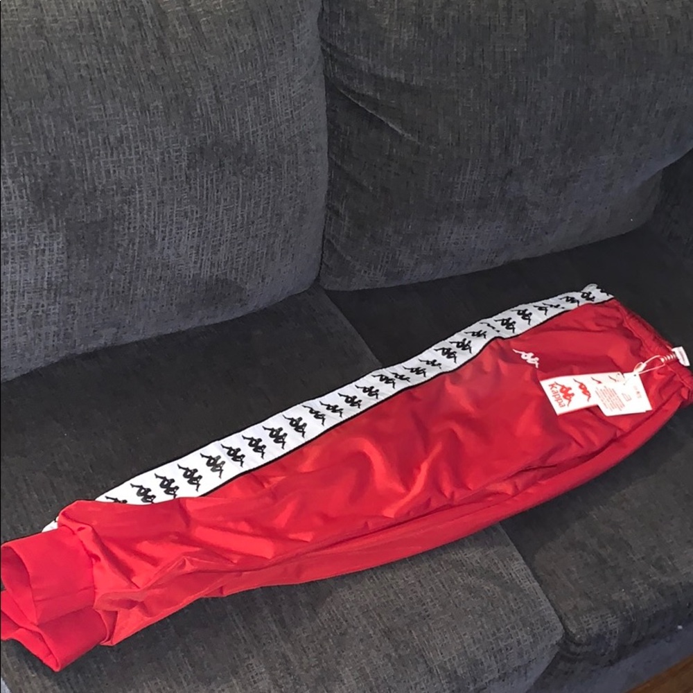 KAPPA track pants. Size LRGE fit like a SMALL/MED